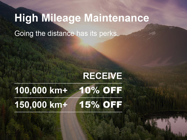 High Mileage Maintanence Special