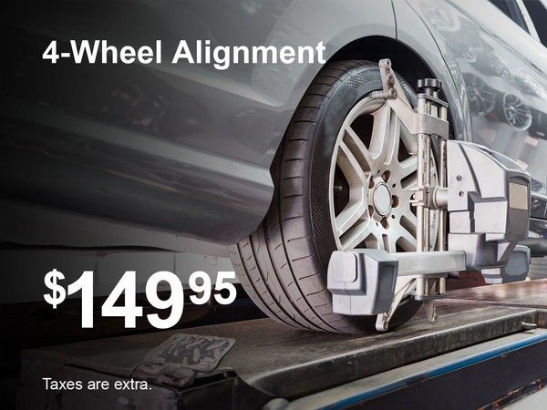 4-Wheel Alignment Special