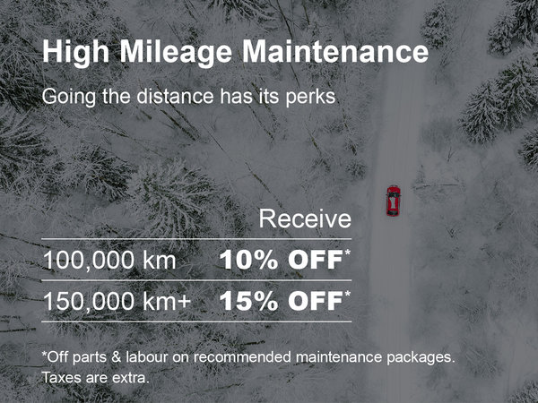 High Mileage Maintenance Special