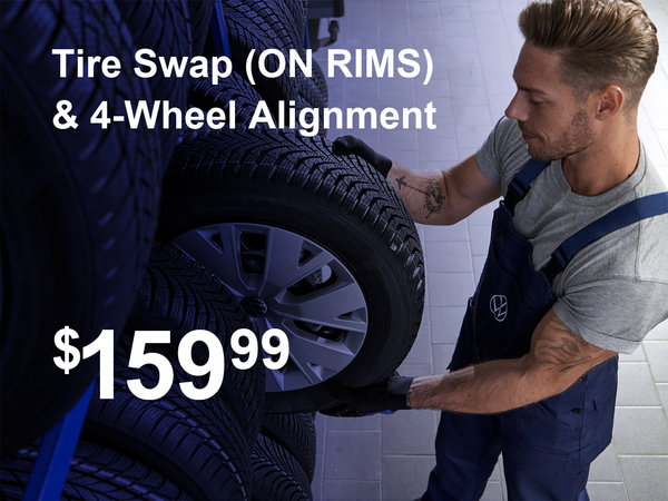 Tire Swap & Alignment Special