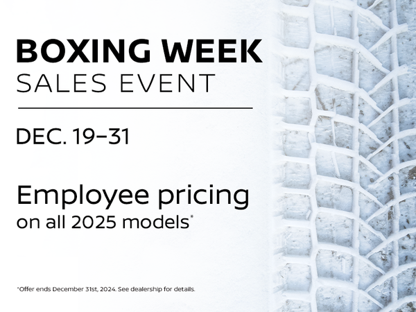 Boxing Week Sales Event