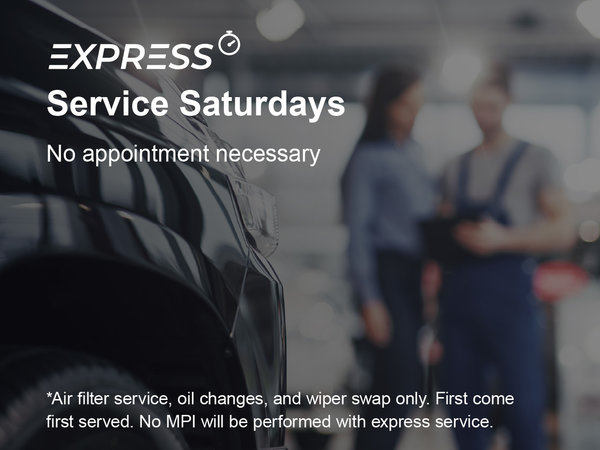 Express Service Saturdays Special