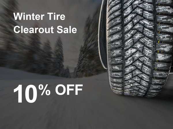 Winter Tire Clearout Special