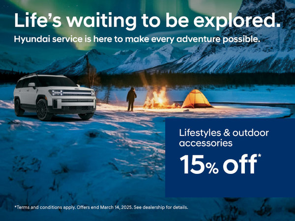 15% off Lifestyle & Outdoor Accessories