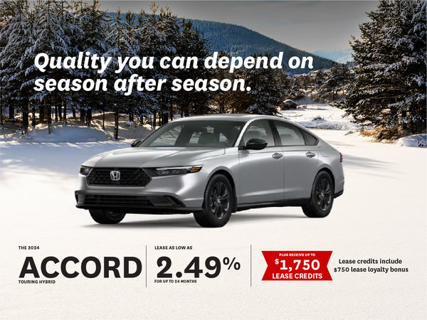 2024 Accord - January Offer