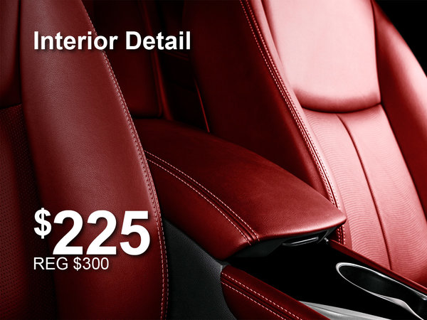 Interior Detailing Special