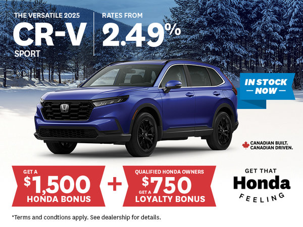 Get that Honda Feeling - 2025 CR-V Sport