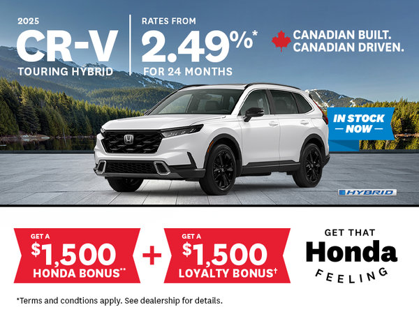 Get that Honda Feeling - 2025 CR-V Touring