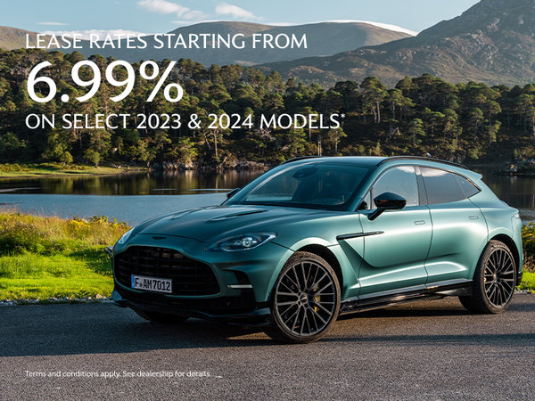 Lease rates starting from 6.99% on 2023 & 2024 models