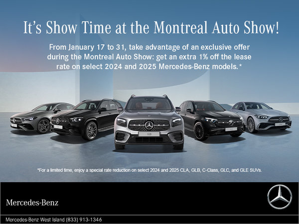 It’s Show Time at the Montreal Auto Show!