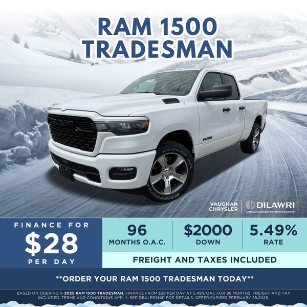 2025 Ram 1500 Tradesman