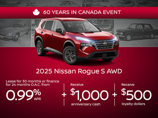 60 Years In Canada Event - 2025 Nissan Rouge