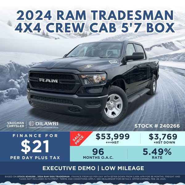 2024 Ram 1500 Tradesman