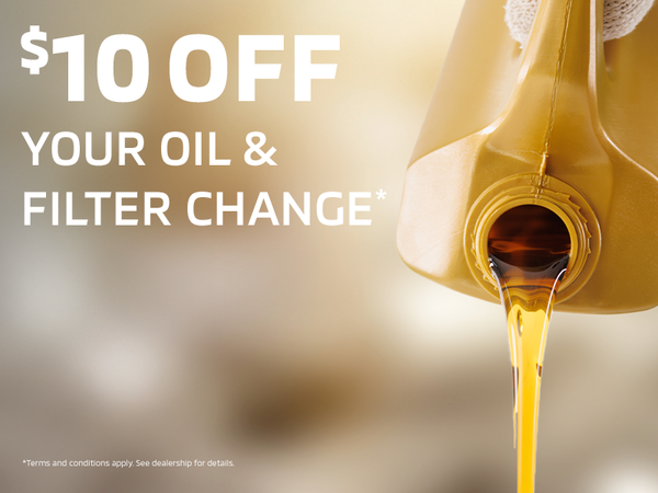 $10 off your oil & filter change