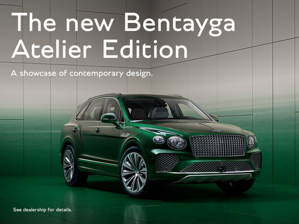 The new Bentayga Atelier Edition