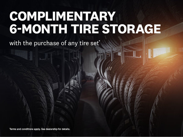 Complimentary 6-Month Tire Storage