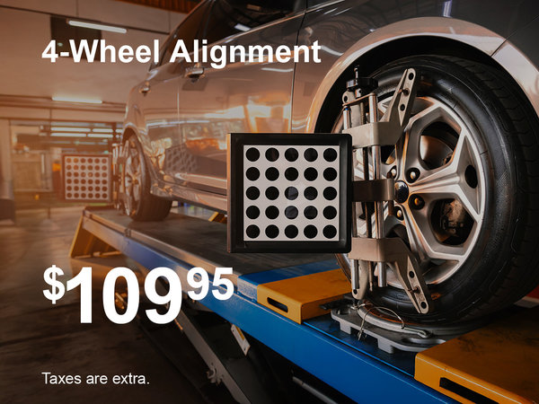 4-Wheel Alignment Special