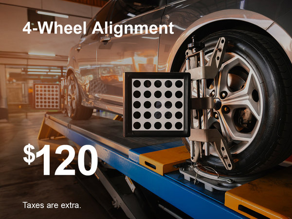 4-Wheel Alignment Special