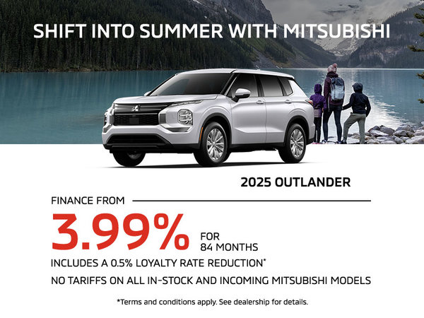 Shift Into Summer with Mitsubishi - 2025 Outlander