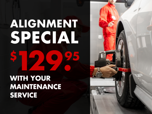 Alignment $129.95