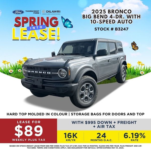 2025 Bronco Big Bend