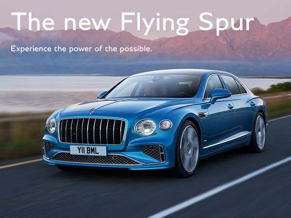 The new Flying Spur Azure