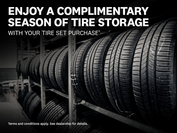 Enjoy a Complimentary Season of Tire Storage