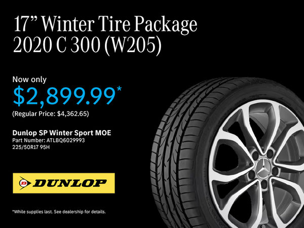 17' Winter Tire Package 2020 C300 (W205)