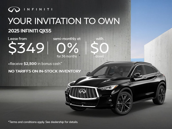 2025 INFINITI QX55