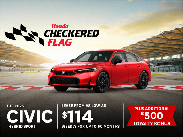 2025 Civic Hybrid - June Offer