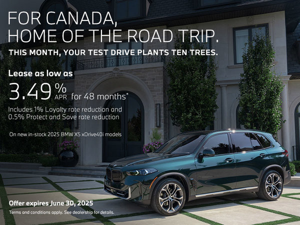 For Canada, Home of the Road Trip | 2025 X5 xDrive40i