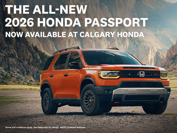 The All-New 2026 Honda Passport - Now Available at South Pointe Honda