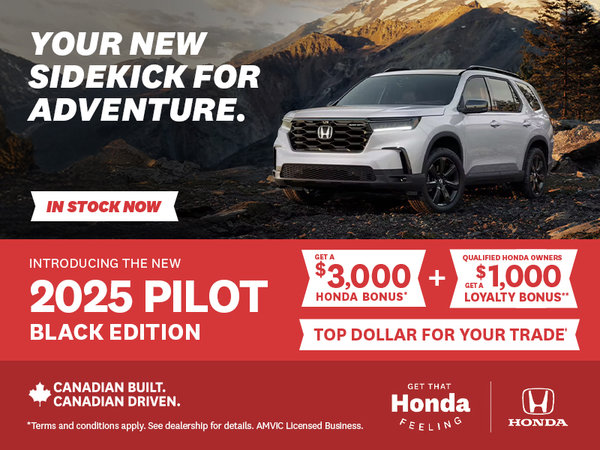 Get That Honda Feeling | 2025 Honda Pilot Black Edition
