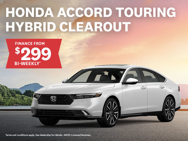 Honda Accord Hybrid Touring Clearout