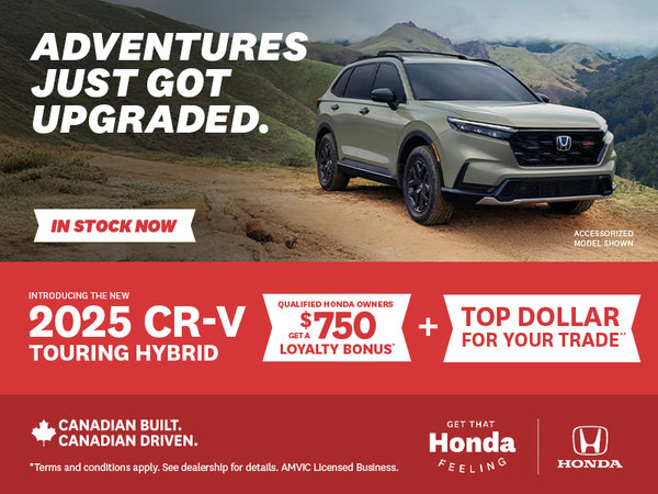 Get That Honda Feeling | 2025 Honda CR-V Touring Hybrid