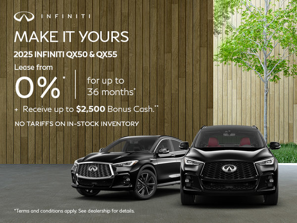 2025 INFINITI QX50 & QX55