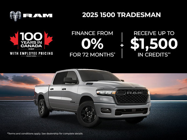 2025 1500 Tradesman