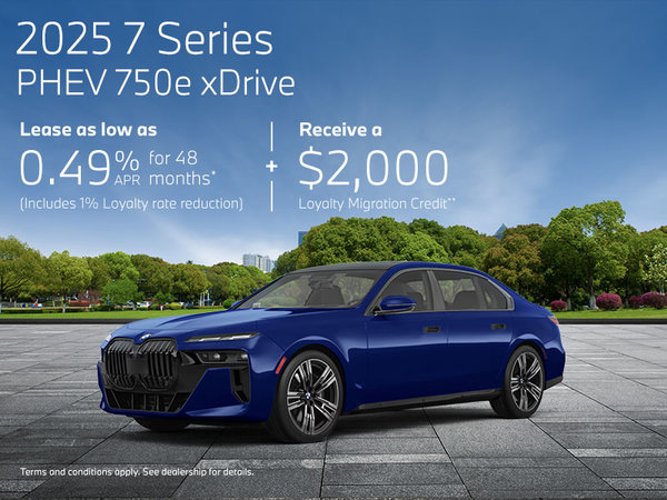 2025 7 Series PHEV 750e xDrive