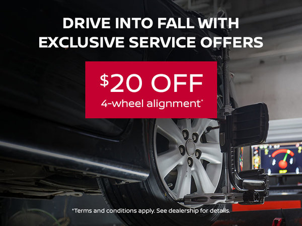 $20 Off 4-Wheel Alignment