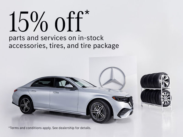 15% off Parts & Services