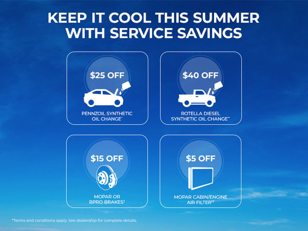 Keep It Cool This Summer with Service Savings