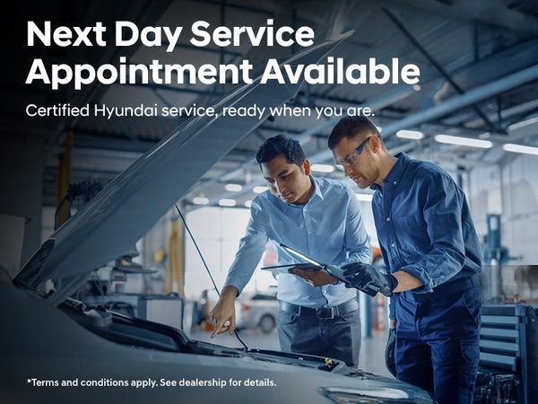 Next Day Service Appointment