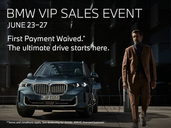 BMW VIP Sales Event