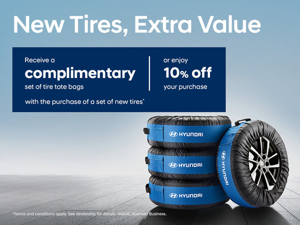 New Tires, Extra Value