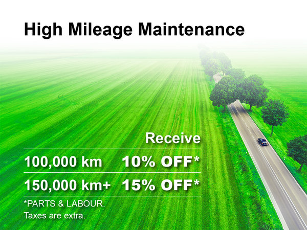 High Mileage Maintenance Special