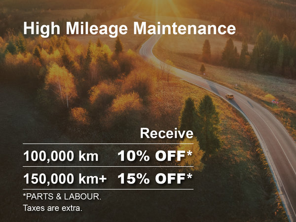 High Mileage Maintenance Special