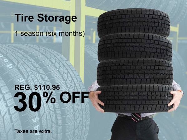 Tire Storage Special