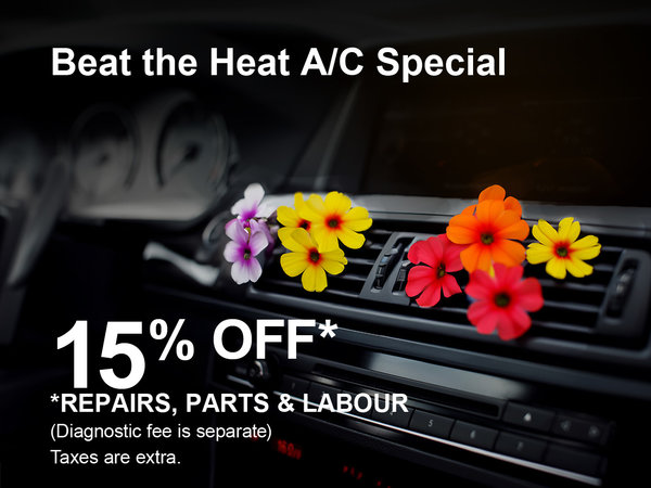 Beat the Heat A/C Special