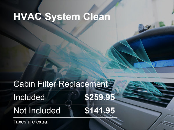 HVAC System Clean Special