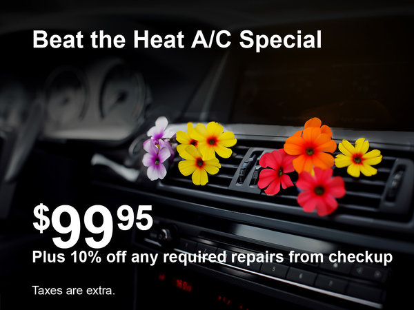 Beat the Heat A/C Special